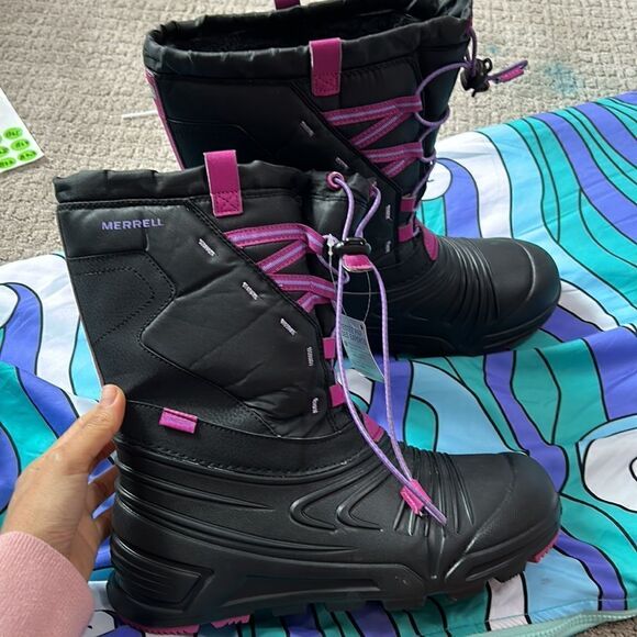 NWT Merrell Snow Quest Lite 2.0 Waterproof Boots - Picture 6 of 15